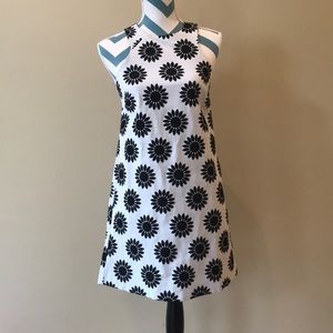 ASOS Black and White Flowered Shift Dress!